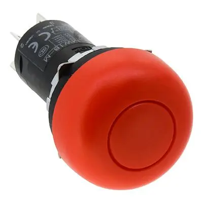 Produktfoto 1 von Idec MW1B Druckschalter Tastend Panel Ø 22.3 mm, 2-poliger Umschalter / 10A 110 V ac, IP66