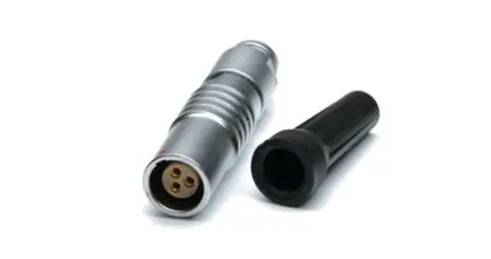 Produktfoto 1 von RS PRO 9.5 mm Rundsteckverbinder Buchse 9-polig Buchse 2A Kabel IP50