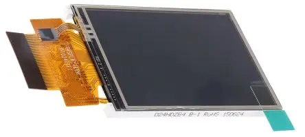Produktfoto 1 von Displaytech Farb-LCD 60.96 mm RGB, Parallel Touchscreen Ohmsch, 240 x 320 pixel, 37 x 49 mm LED