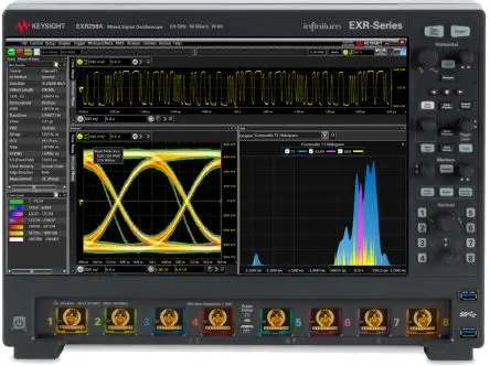 Produktfoto 1 von Keysight + EXR Infiniium EXR-Serie Oszilloskop 4 GHz 4-Kanal