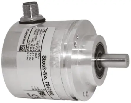 RS PRO WDG Inkrementalgeber Inkremental 50 Impulse/Umdrehung/U, 30V dc, 8000 U/min, Gegentakt invertiert Fest mit Ø 10