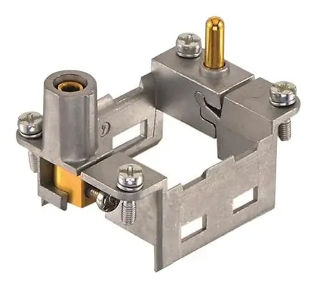 Produktfoto 1 von HARTING Han-Modular Klapprahmen für HMC-Steckverbinder mit 2 Modulen, Kapuze, Gehäuse, Stecker/Buchse, Oben, 2-polig, 10