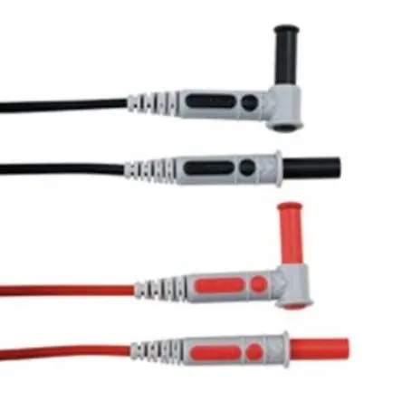Produktfoto 1 von Chauvin Arnoux Messleitungssatz mit Stecker, Kit mit isolierten Messleitungen CAT IV 15A