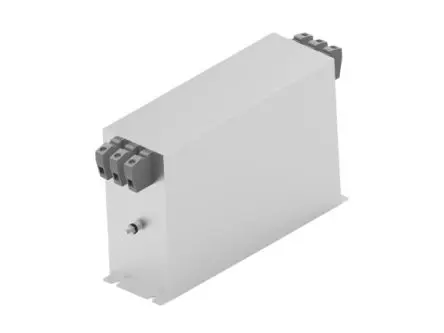 TE Connectivity AHV EMV-Filter, 760V, 80 A, Chassismontage, Anschlussklemmenblock, 3-phasig 3 mA / 50Hz, 60 Hz 1