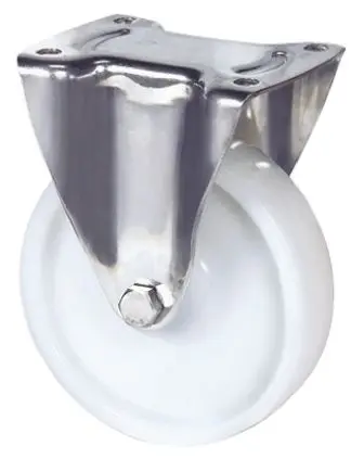 Produktfoto 1 von Tente Feststehend Rolle, Rad ø 100 mm, 200 kg, Ges H. 128 mm, Rad B. 36 mm, Polyamid