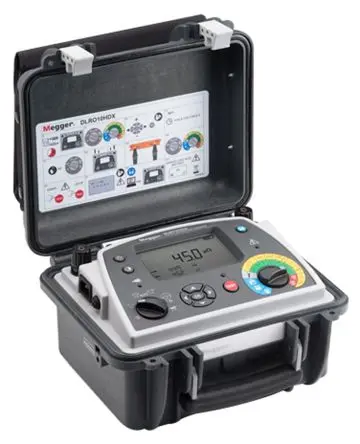 Produktfoto 1 von Megger DLRO10, Mikro Ohmmeter 10 Ω