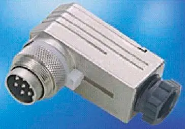 Amphenol Industrial signalmate C091 M16 DIN-Stecker gewinkelt 8-polig, 100V 5.0A IP67 Kabel, Schrauben