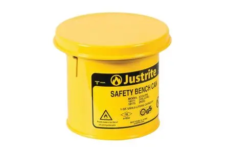 Produktfoto 1 von Justrite Stahl Lösungsmittel-Plunger-Dosen 1L