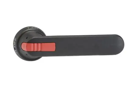 Produktfoto 1 von ABB Schwarz 1SCA Drehgriff für Pistolengriff 175 mm 1-fach abschließbar, IP65