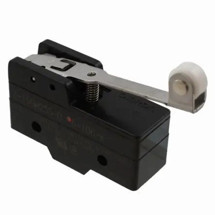 Produktfoto 1 von Omron Mikroschalter Scharnierrollenhebel-Betätiger Schraube, 1-poliger Umschalter, 15A IP00 3.43N -25 °C
