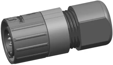 Produktfoto 1 von Amphenol Industrial Quicklock Signalmate C091 21 mm M16 Rundsteckverbinder Stecker 3-polig Stecker 10A Kabel IP68