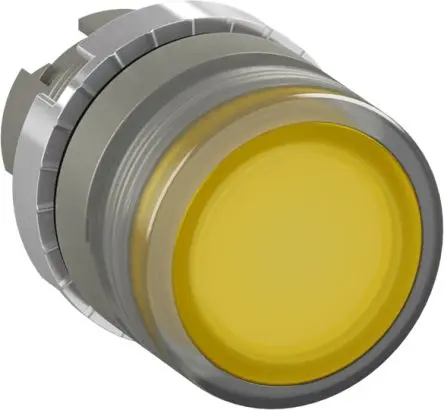 Produktfoto 1 von ABB 1SFA1 Druckschalter, Gelb Tastend Rund, IP66