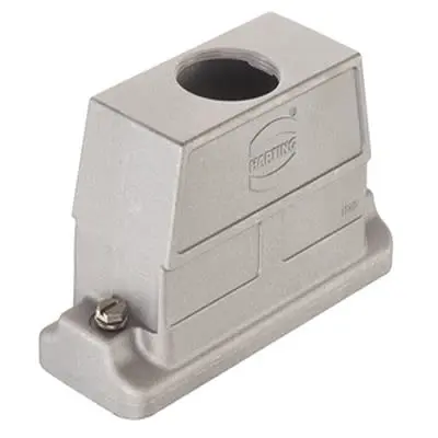 Produktfoto 1 von HARTING Han HP Direct EMC Haube Schraubbefestigung, Kabel 24B Haube, IP66, IP68, IP69, IPx9K