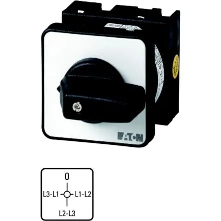 Produktfoto 1 von Eaton Eaton Moeller Nockenschalter 20 A, 4-Stufen Knopf Schraube, 90 °-Wurfwinkel