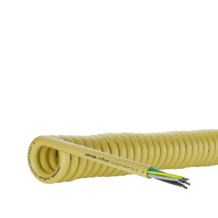 Produktfoto 1 von Lapp 73220 Steuerkabel, 7-adrig x 1 mm² 17 AWG Ungeschirmt Gelb, 100 m, Polyurethan