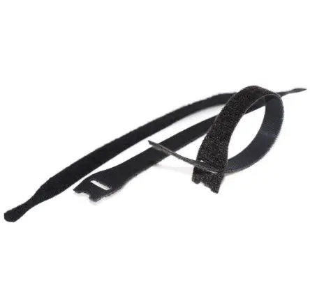 Produktfoto 1 von Velcro Druckverschluss, 13mm x 200 mm, Schwarz