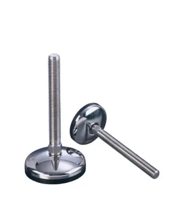 Produktfoto 1 von Nu-Tech Engineering Verstellbarer Fuß M10 bis 350 kg x 25 mm, bis 3,5° neigbar Edelstahl, Ø 50 mm x 50 mm