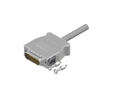 Produktfoto 1 von Amphenol Industrial 16-5123 D-Sub-Steckverbinder Gerade, 15-polig, Kabel Stecker, mit Schnappverschlüsse
