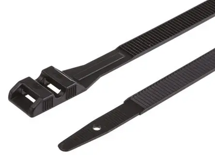 Produktfoto 1 von SES Sterling SM12 Polyamid 12 Kabelbinder Kabelbinder Schwarz 9mm x 355 mm