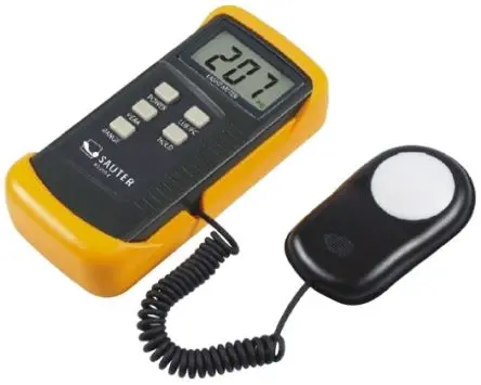 Produktfoto 1 von Sauter SO 200K Luxmeter 200lx mit Fotodiode, bis 200000 lx, 0.1 lx, 5 %, ISO-kalibriert