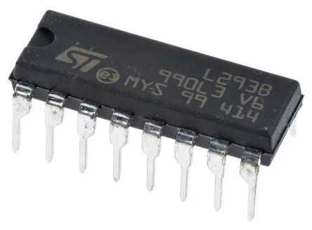 Produktfoto 1 von STMicroelectronics Motortreiber-IC Quad 36 V, 1 A, 5 W, PDIP, 16-Pin, 36V, Gleichstrommotor bürstenbehaftet, L293B