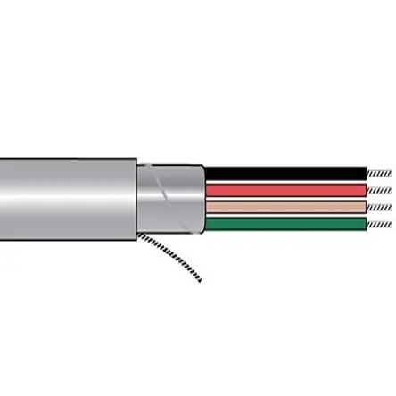 Produktfoto 1 von Alpha Wire Alpha Essentials Communication & Control Steuerkabel, 2-adrig 0.5mm² 20 AWG Grau Geschirmt, 100 ft,