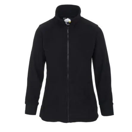 Produktfoto 1 von Orn 3260-30 Damen Fleece-Jacke, Polyester Schwarz Reißverschluss, Größe 8, Größe 8 in