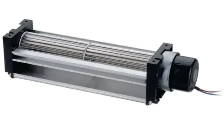 Produktfoto 1 von ebm-papst QGB030 Zentrifugallüfter, Lüfter, 24V dc, DC, 155 m³/h 48 mm, 51 dBA 416mm, 3800 U/min 50 mm, Kugel