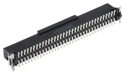 Produktfoto 1 von Fischer SMC Leiterplattenleiste Gerade, 68-polig / 2-reihig, Raster 1.27 mm Raster Oberfläche, Platine-Platine,