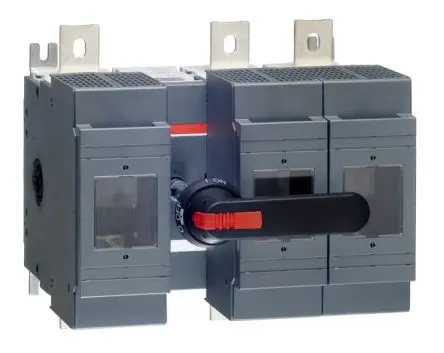 Produktfoto 1 von ABB 1SCA02 Sicherungsschalter-Trennschalter / 3-polig 800 A 800A Umschlossen, NH3 Sicherungsgröße