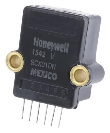 Produktfoto 1 von Honeywell SCX Differenzial Anzeige Drucksensor 0 psi, Wheatstone-Brücke 1 psi