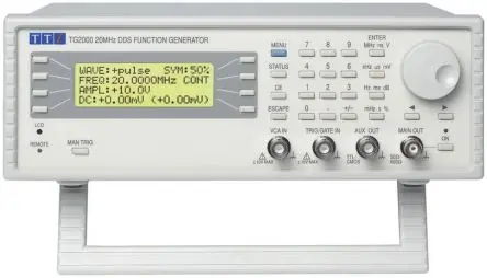 Produktfoto 1 von Aim-TTi TG 2000 Funktionsgenerator Variable Wobbelfuntion 1 MHz → 20 MHz Digitalfrequenz FM Modulation, ISO-kalibriert