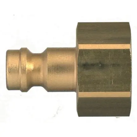 Produktfoto 1 von Legris Pneumatische Schnellsteckkupplung, Messing vernickelt 1/8 in Buchse, Kupplungssystem mit Einhandbedienung