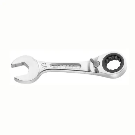 Produktfoto 1 von Facom Gabel‑Ring Ratschenschlüssel Chrom 16 mm, Länge 123.5mm