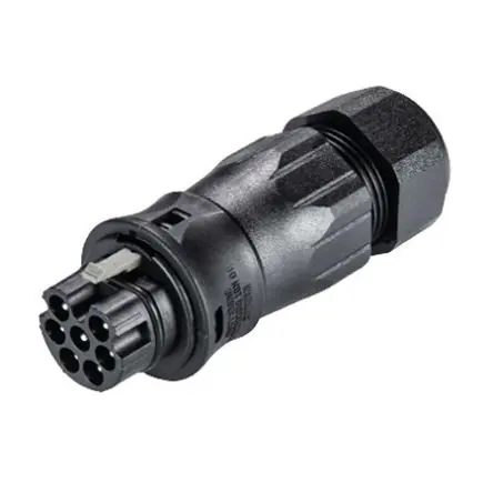 Produktfoto 1 von Wieland Stecker RST CLASSIC Leuchtensteckverbinder, Stecker, Kontakte: 7, Anz.Ausl. 7, Einschieben, 20A