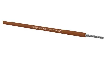 Produktfoto 1 von Kabeltronik UL11028 Schaltdraht, 22 AWG 250 m Braun 22 Litzen Modifizierter Polyphenylen-Ether