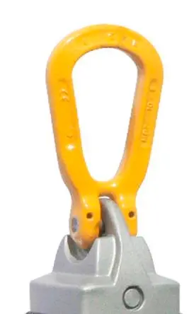 Tractel Bügel Schäkel mit Sicherheitsbolzen Stahl Ø=210 mm für 10 t Last