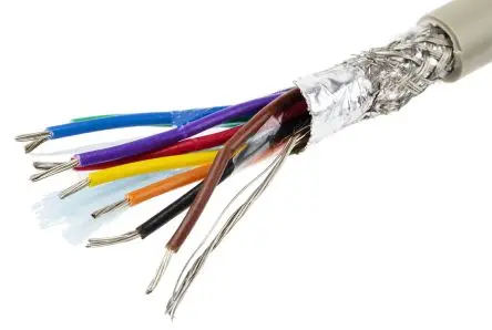 Produktfoto 1 von Alpha Wire Pro-Tekt Datenkabel, 2-paarig 100 m Ø 6.15 mm Polyvinylchlorid isoliert Grau