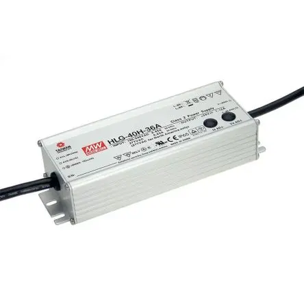 Produktfoto 1 von MEAN WELL LED-Treiber, 40 W 127V dc, 431 V dc LED-Treiber 1.67A, Ausgang 24V 3 in 1 Dimmfunktion