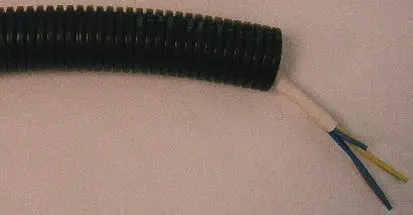 Produktfoto 1 von PMA VAML Kabelrohr Unbeschichtet Kunststoff, Ø 32 mm nom., Schwarz x 10 m IP68, IP66