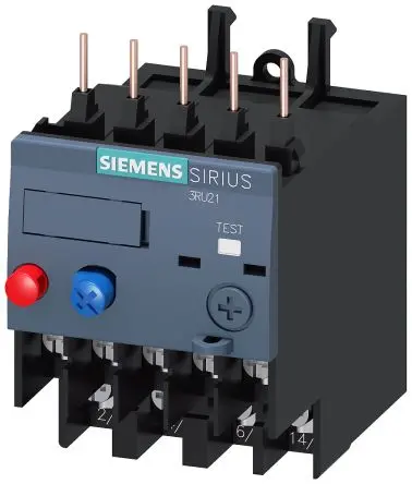 Produktfoto 1 von Siemens 3RB Überlastrelais, / 630A 500 kW 1 Schließer/1 Öffner, 230V / 4A 3P, 5.95 mm x 6.18mm