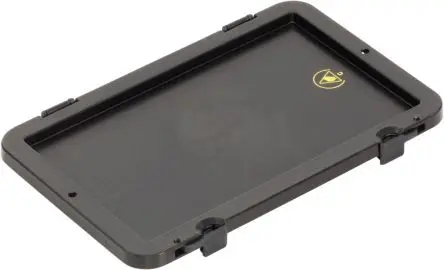 Produktfoto 1 von EUROSTAT ESD-Boxdeckel, Leitfähig, H: 200 mm L: 300 mm B: 200mm, Polypropylen