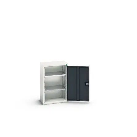 Produktfoto 1 von Bott Schrank Typ Wandschrank 1 Tür/en 2 Regal/e 0 Schublade/n 800 mm 525mm Abschließbar 350 mm Stahlblech