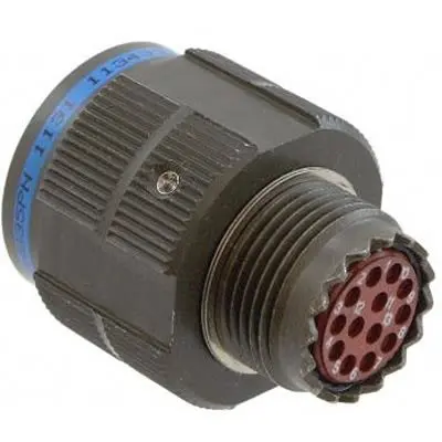 Produktfoto 1 von Amphenol Limited, D38999 MIL-Spec Rundsteckverbinder Gerade, 2-polig, Gehäuse 11 mm Stecker, MIL-DTL 38999 Serie III,