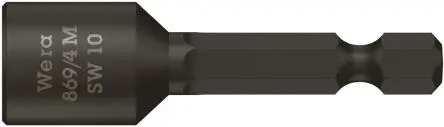 Produktfoto 1 von Wera 1/4 in 50 mm Sechskant Schraubbit, 50mm