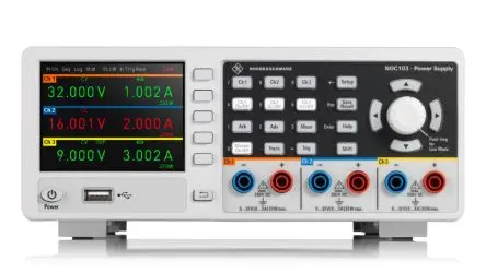 Produktfoto 1 von Rohde & Schwarz NGC103 Gleichstromversorgung für Entwicklungslabors, Bildung, industrielle Umgebungen, Fertigung