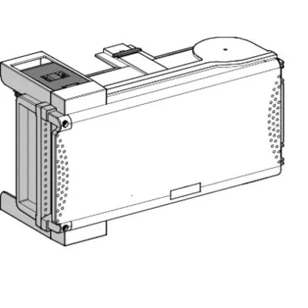 Produktfoto 1 von Schneider Electric Canalis Kunststoff Abzweigdose Weiß RAL 9001 IP55 Breite 356mm Höhe 202 mm Länge 356 mm