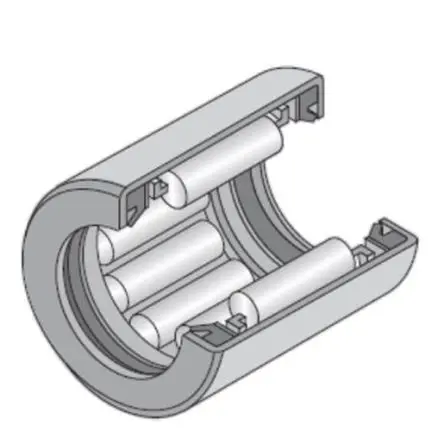 Produktfoto 1 von NTN Axial-Nadellager 1-reihig Nadellager mit gezogenem Becher Stahl 14 kN CN 4600U/min HK3516LL/3AS / Außen-Ø 42 mm