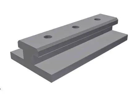 Produktfoto 1 von Bosch Rexroth SLIDING ELEMENT 8N FLACH Verbindungskomponente, Gleiter, Befestigungs- und Anschlusselement für 8mm, S8,