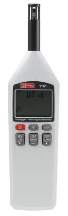 Produktfoto 1 von RS PRO Hygrometer 60 °C, Typ Digitalhygrometer ±3 %RH, absolut 100 °C / 100 %RH, ±0.4 °C, ±0.8 °F, ISO-kalibriert